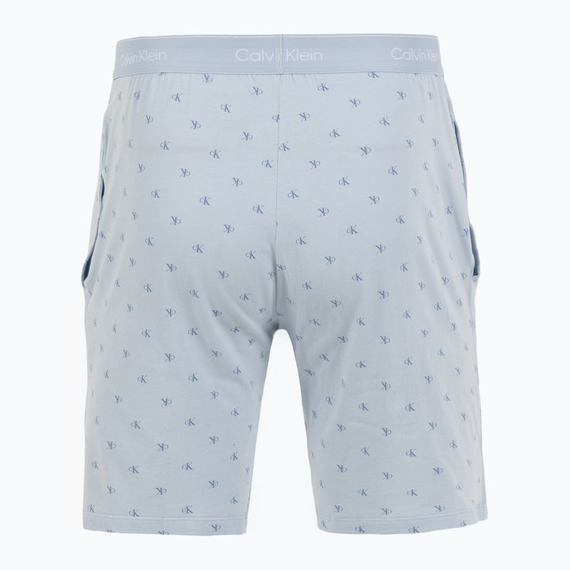 Мъжка пижама Calvin Klein LV00NM2900 breezy blue top w/diamond logo 7