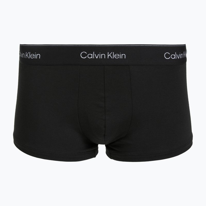 Мъжки боксерки Calvin Klein LV00NB4390 Low Rise Trunk 5 чифта black wb/blue descent wb/green bi/kahki 6