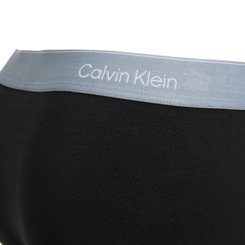 Мъжки боксерки Calvin Klein LV00NB4390 Low Rise Trunk 5 чифта black wb/blue descent wb/green bi/kahki 8