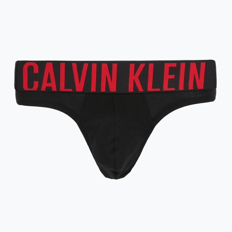 Мъжки слипове Calvin Klein 000NB3607A Hip Brief 3 чифта black w/oatmeal logo/black w/age 3