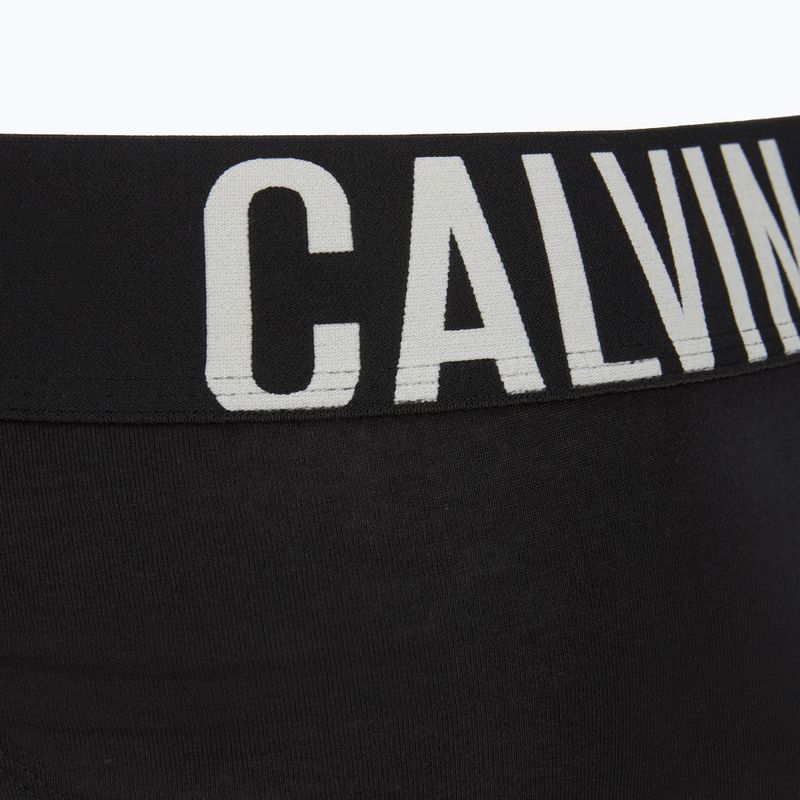 Мъжки слипове Calvin Klein 000NB3607A Hip Brief 3 чифта black w/oatmeal logo/black w/age 6