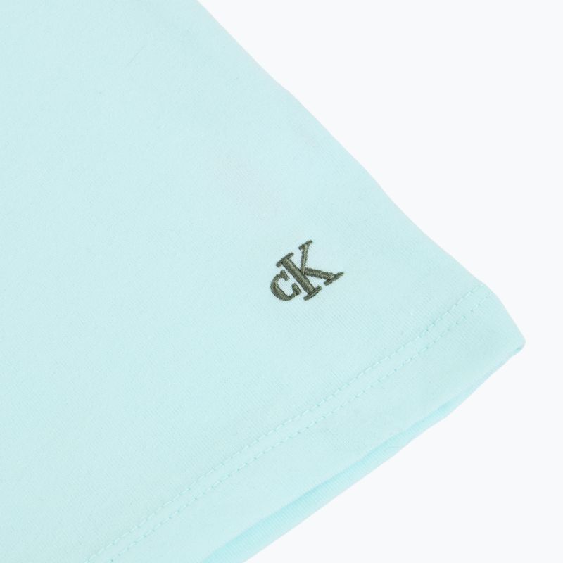 Мъжка тениска Calvin Klein LV00NB4185 Crew Neck 3 бр. black w sea spray emb/sea spray w 4