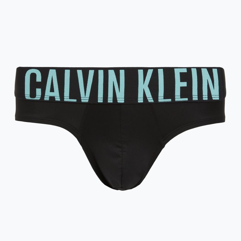 Мъжки слипове Calvin Klein 000NB3610A Hip Brief 3 чифта black w/ombre blue logo/black w/c 2