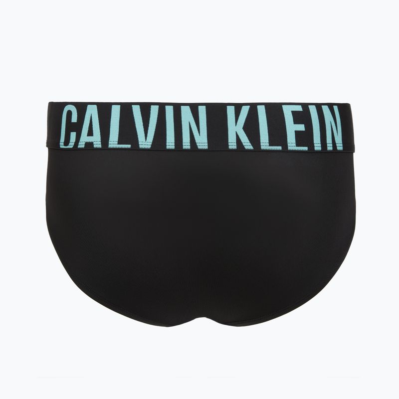 Мъжки слипове Calvin Klein 000NB3610A Hip Brief 3 чифта black w/ombre blue logo/black w/c 3