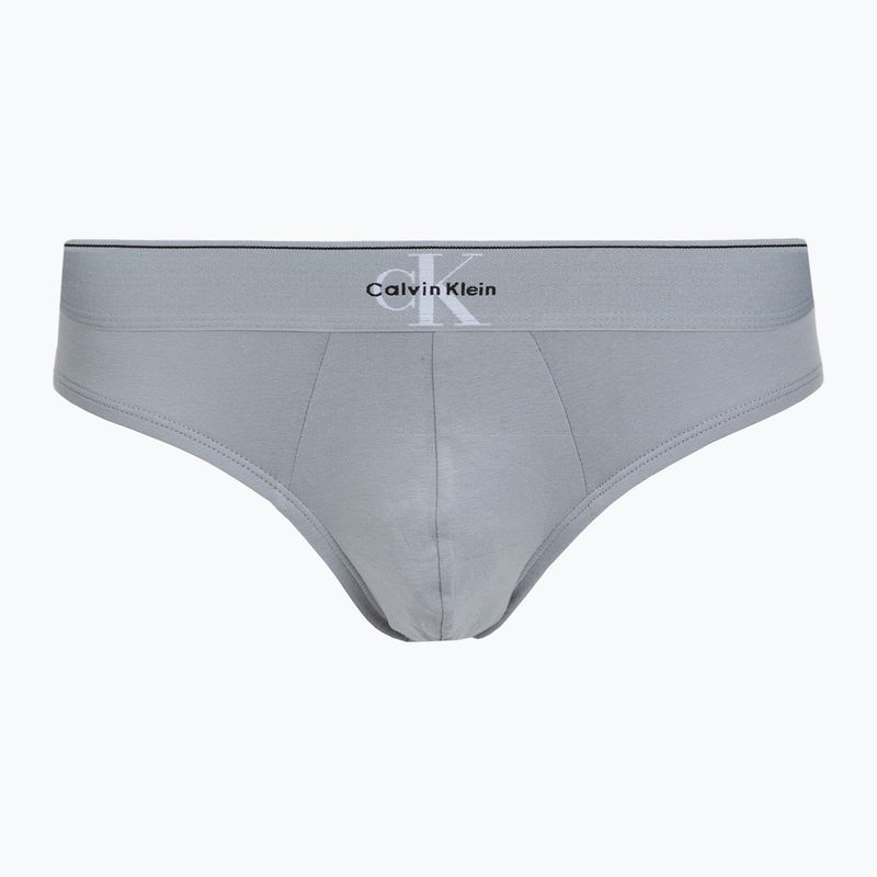 Мъжки слипове Calvin Klein LV00NB4471 Hip Brief 3 чифта black/misty grey/white 3
