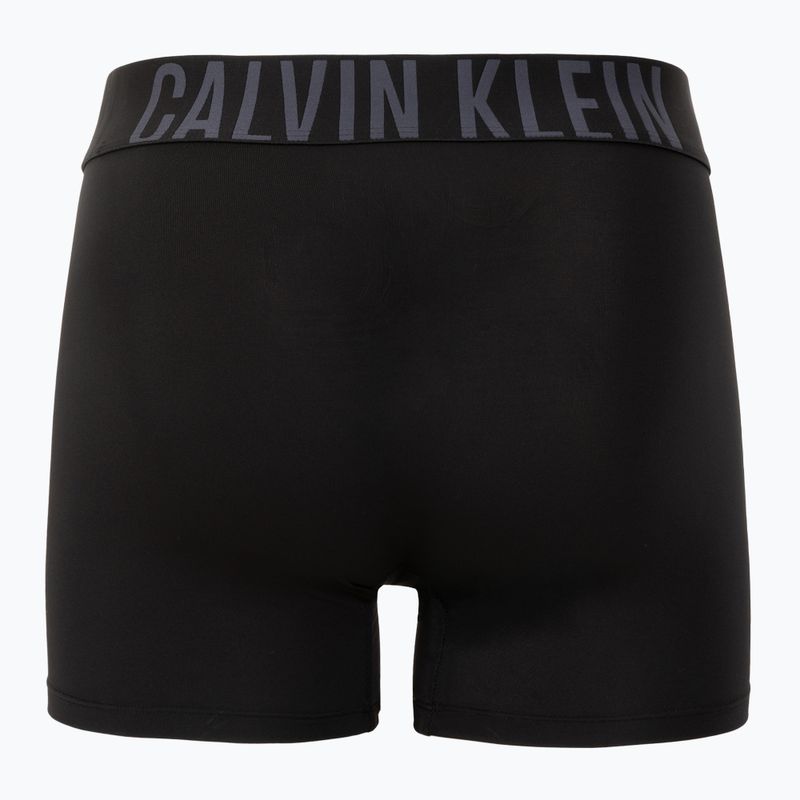 Боксерки Calvin Klein 000NB3612A4W8 Boxer Brief 3 чифта black w/ombre blue logo/black w/c 3