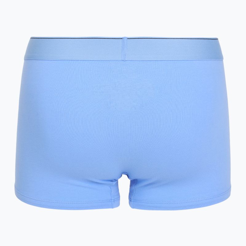 Мъжки боксерки Calvin Klein LV00NB4472 Trunk 3 pairs black w/blue river fog/blue river 3