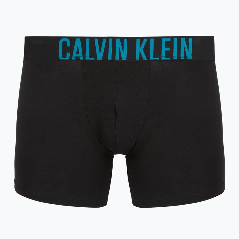 Боксерки Calvin Klein 000NB3609A Boxer Brief 3 чифта black w/oatmeal logo/black w/age 3