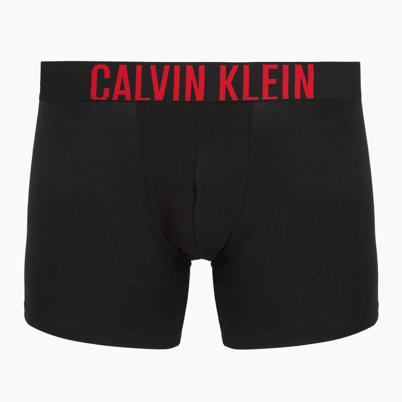 Боксерки Calvin Klein 000NB3609A Boxer Brief 3 чифта black w/oatmeal logo/black w/age 4