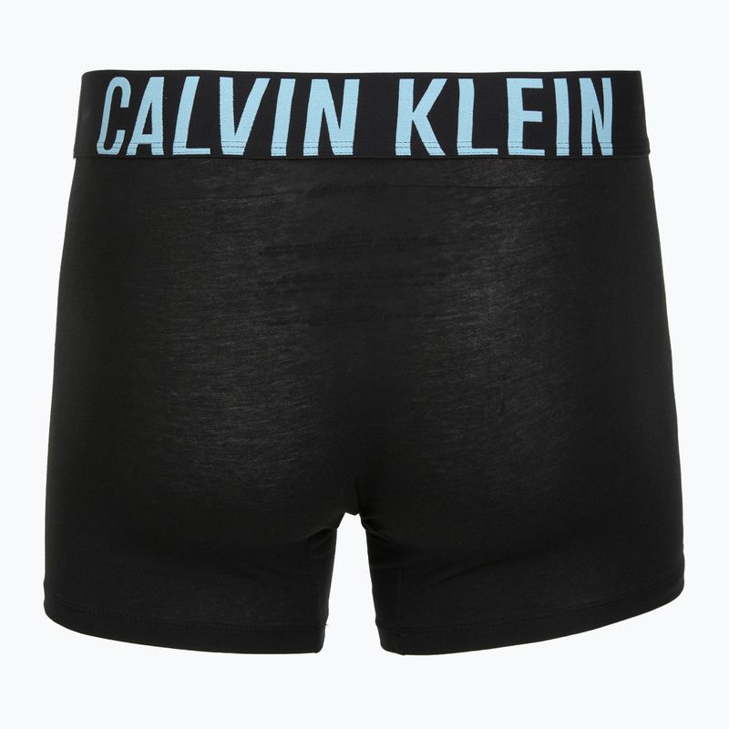 Боксерки Calvin Klein 000NB3609A Boxer Brief 3 чифта black w/harbor mist logo/black w 3