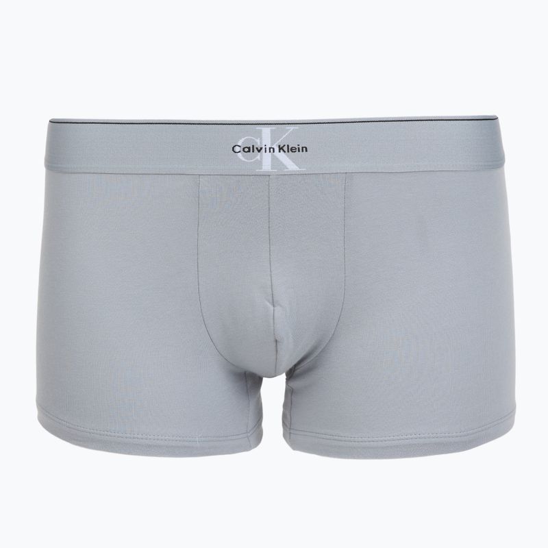 Мъжки боксерки Calvin Klein LV00NB4472 Trunk 3 pairs black/misty grey/white 5