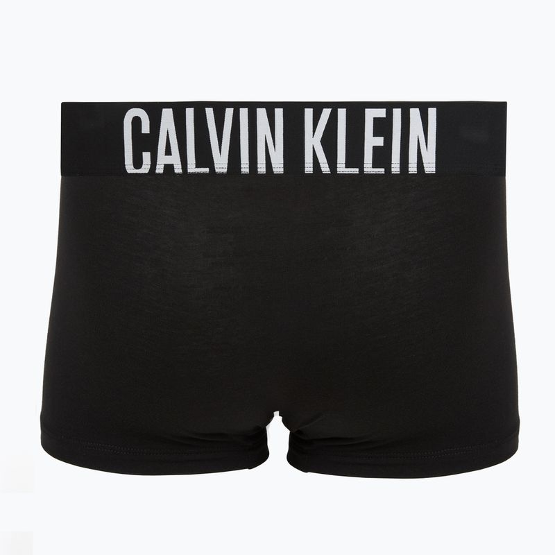Мъжки боксерки Calvin Klein 000NB3608A Trunk 3 pairs black with harbor mist logo/ black with 4