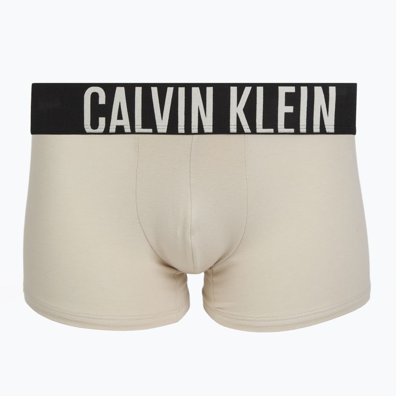 Мъжки боксерки Calvin Klein 000NB3608A Trunk 3 чифта oatmeal/aged redwood/bright turquoi 2