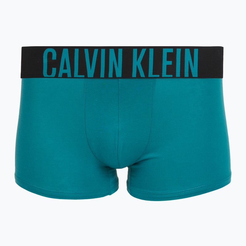 Мъжки боксерки Calvin Klein 000NB3608A Trunk 3 чифта oatmeal/aged redwood/bright turquoi 3
