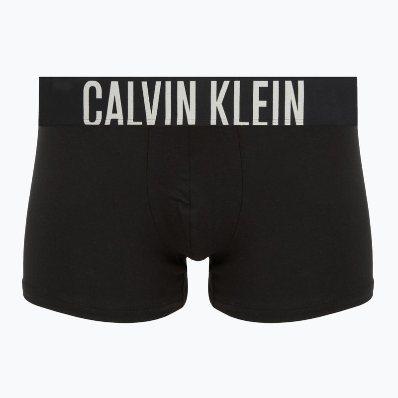 Мъжки боксерки Calvin Klein 000NB3608A Trunk 3 чифта black w/oatmeal logo/black w/age 2