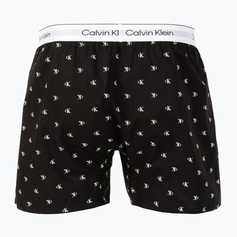 Боксерки Calvin Klein LV00NM2831 Boxer Trad diamond logo black 2