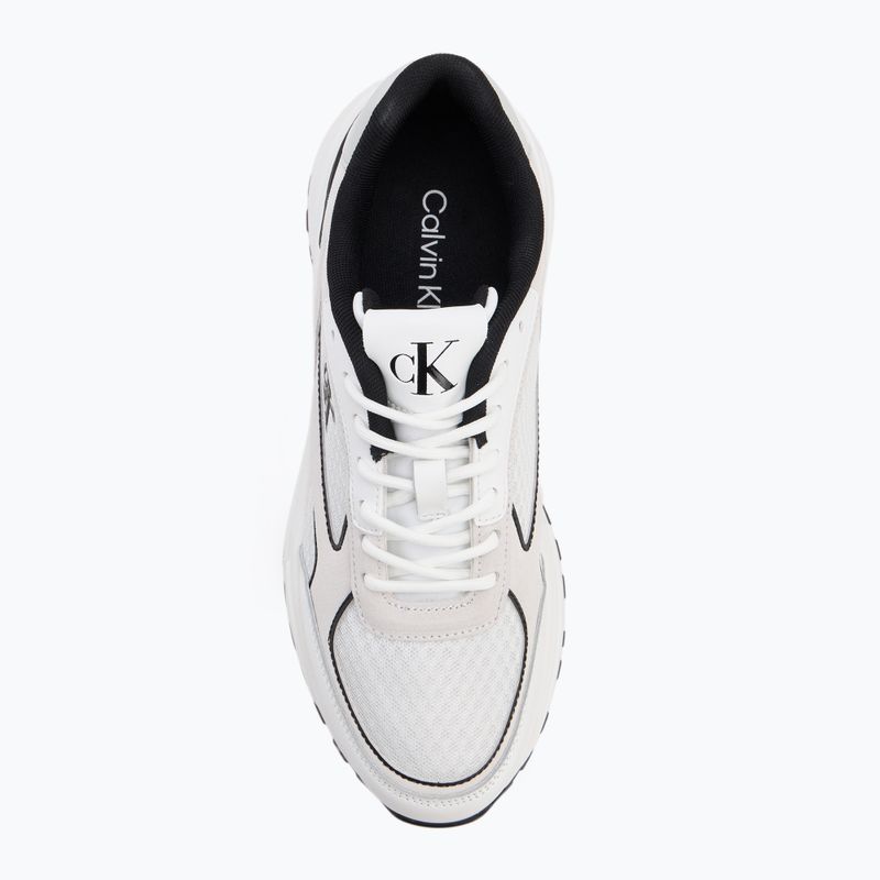 Мъжки обувки Calvin Klein YM0YM01379 Hike Runner Mesh MIX bright white/black 5