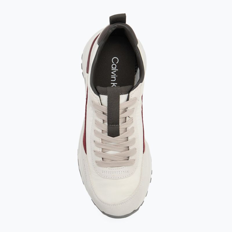 Дамски обувки Calvin Klein YW0YW02075 Hike Runner MG Nylon Mix lily white/beluga 5