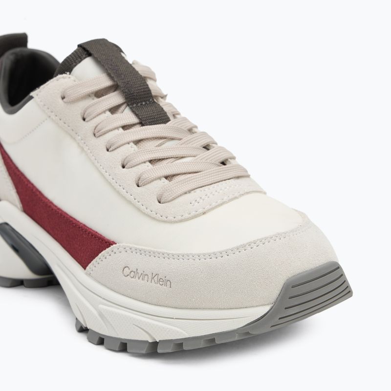 Дамски обувки Calvin Klein YW0YW02075 Hike Runner MG Nylon Mix lily white/beluga 7