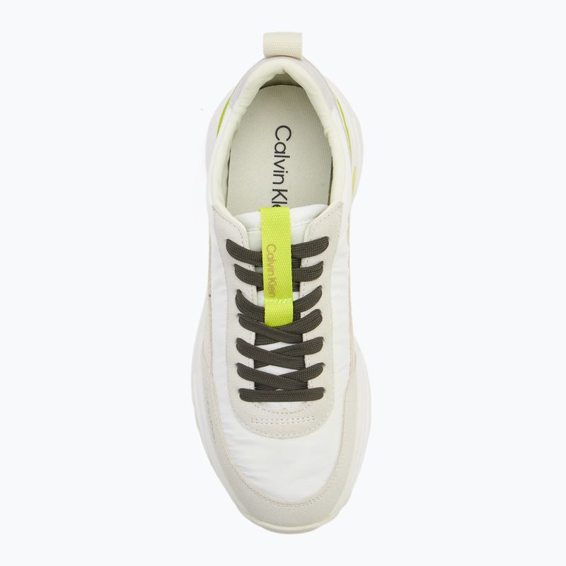 Дамски обувки Calvin Klein YW0YW02075 Hike Runner MG Nylon Mix bright white/primrose/beluga 5