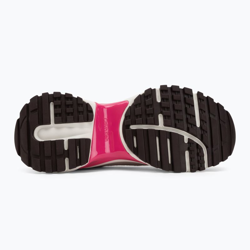 Дамски обувки Calvin Klein YW0YW02075 Hike Runner MG Nylon Mix chateau/silver mink/pink 4