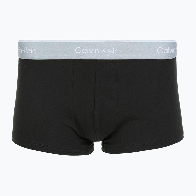 Боксерки Calvin Klein LV00NB4389 Low Rise Trunk 3 чифта black/adrenaline rush/white/black 2