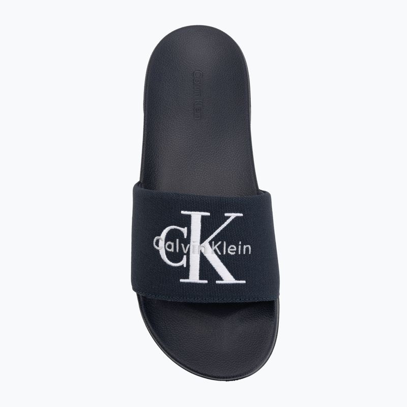 Мъжки чехли Calvin Klein YM0YM01393 Ess ck navy 5