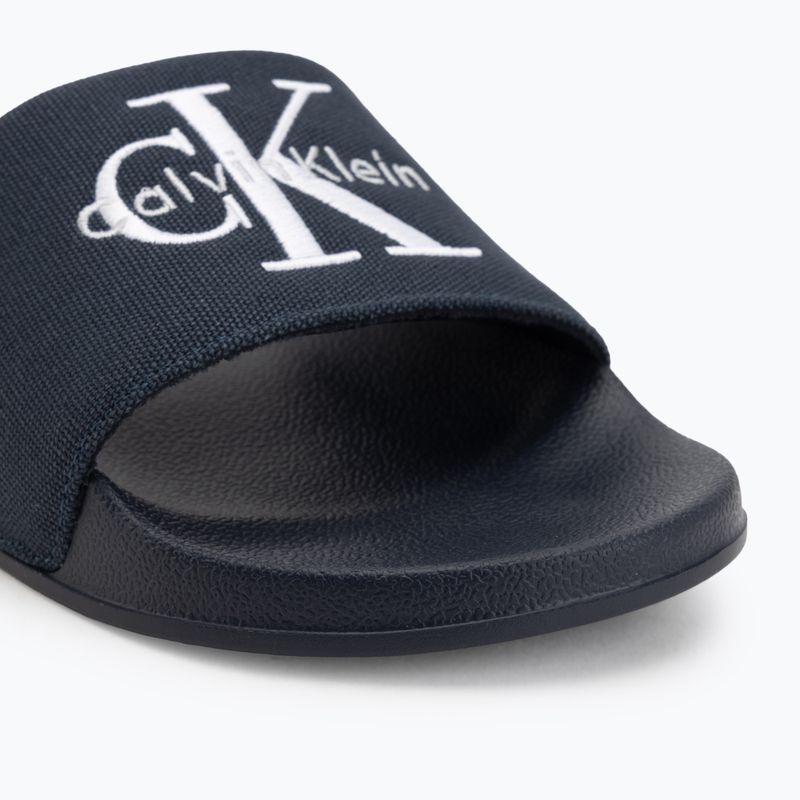 Мъжки чехли Calvin Klein YM0YM01393 Ess ck navy 7