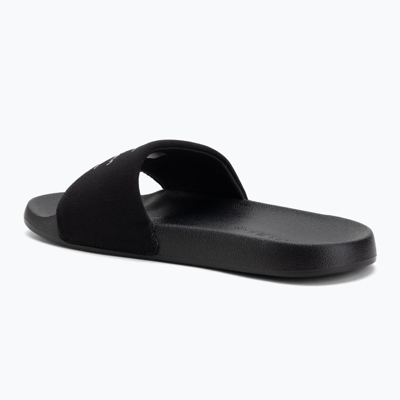 Дамски чехли Calvin Klein YW0YW01967 Monogram Logo 0GM black/bright white 3