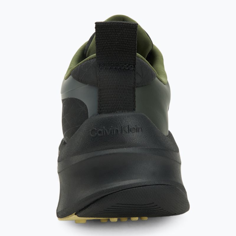 Мъжки обувки Calvin Klein YM0YM01456 Chunky Runner Lace Up Mix Aop black/medieval forest/coal/lime 6