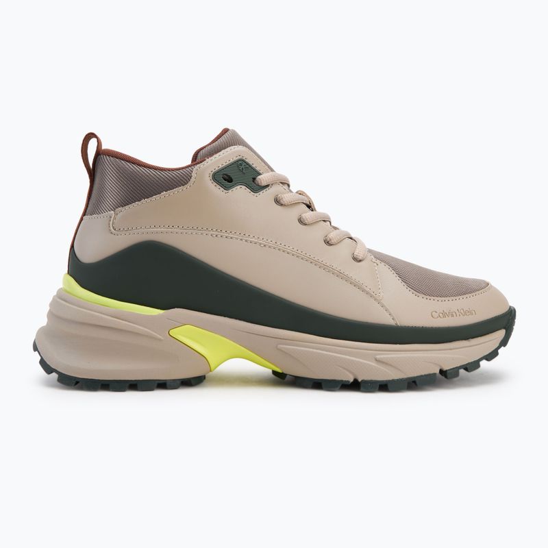 Мъжки обувки Calvin Klein YM0YM01418 Hike Runner Mid Laceup Tech Mix desert taupe/smog/sorrel/thyme 2