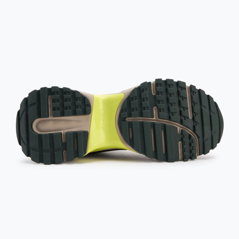 Мъжки обувки Calvin Klein YM0YM01418 Hike Runner Mid Laceup Tech Mix desert taupe/smog/sorrel/thyme 4