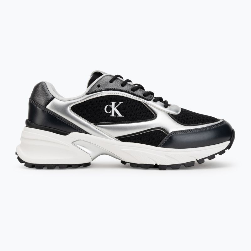 Мъжки обувки Calvin Klein YM0YM01402 Hike Runner Laceup Mesh Mix black/silver 2