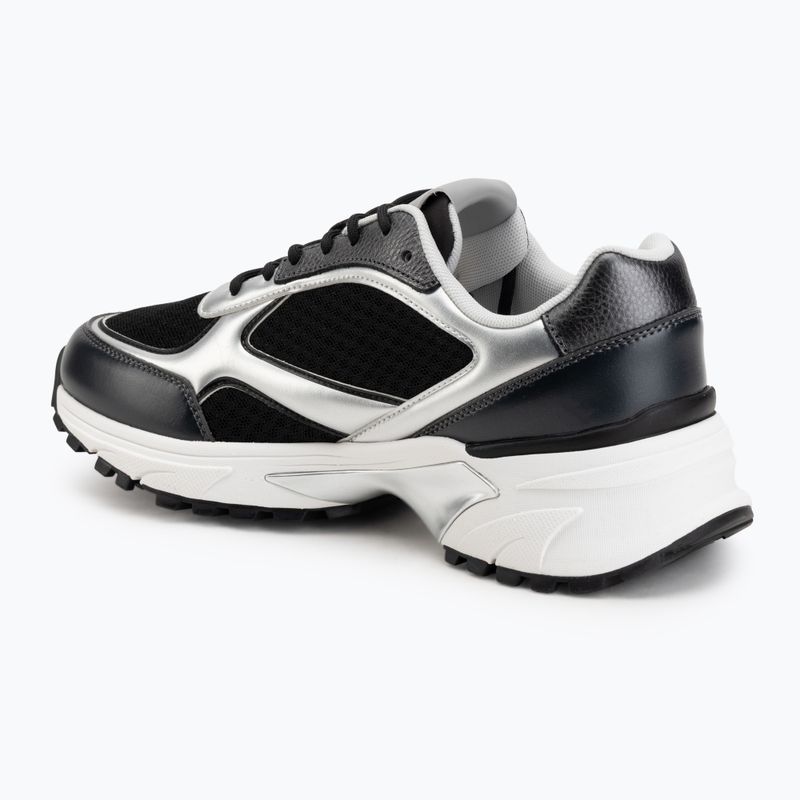 Мъжки обувки Calvin Klein YM0YM01402 Hike Runner Laceup Mesh Mix black/silver 3