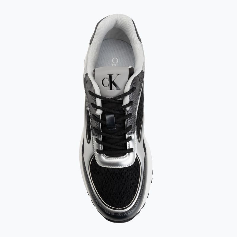 Мъжки обувки Calvin Klein YM0YM01402 Hike Runner Laceup Mesh Mix black/silver 5
