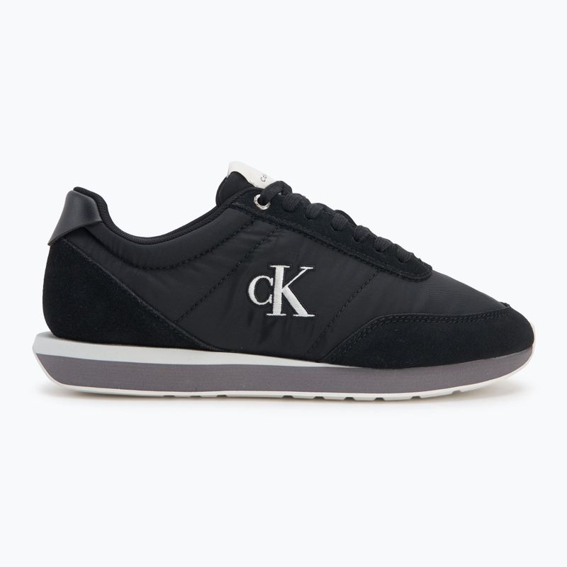 Мъжки обувки Calvin Klein YM0YM01361 Retro Runner Ess Mix Mat black/stormfront/vaporous white 2