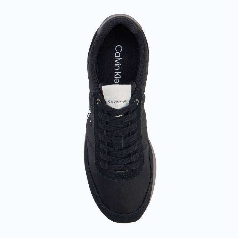Мъжки обувки Calvin Klein YM0YM01361 Retro Runner Ess Mix Mat black/stormfront/vaporous white 5