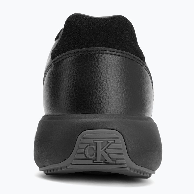 Мъжки обувки Calvin Klein HM0HM02033 City Runner Laceup Tape Leather triple black 6