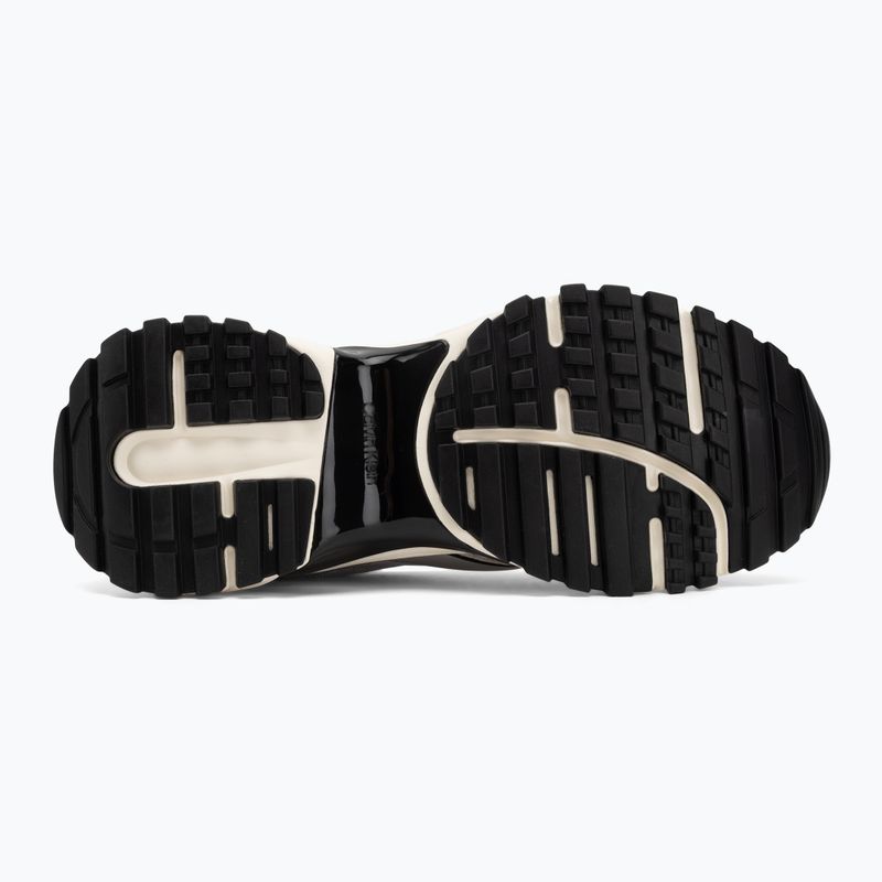 Мъжки обувки Calvin Klein YM0YM01402 Hike Runner Laceup Mesh Mix silver/black/marshmallow 4