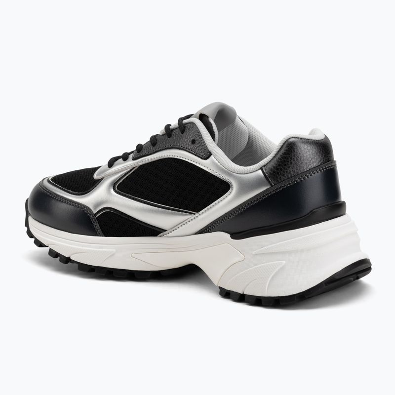 Дамски обувки Calvin Klein YW0YW02063 Hike Runner Lace Up Mesh Mix black/silver 3