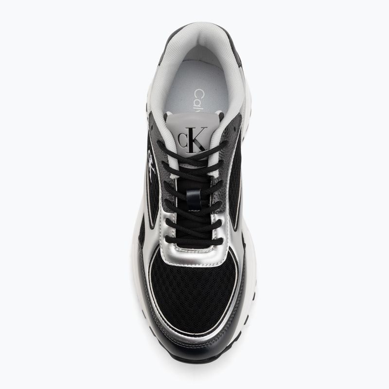 Дамски обувки Calvin Klein YW0YW02063 Hike Runner Lace Up Mesh Mix black/silver 5