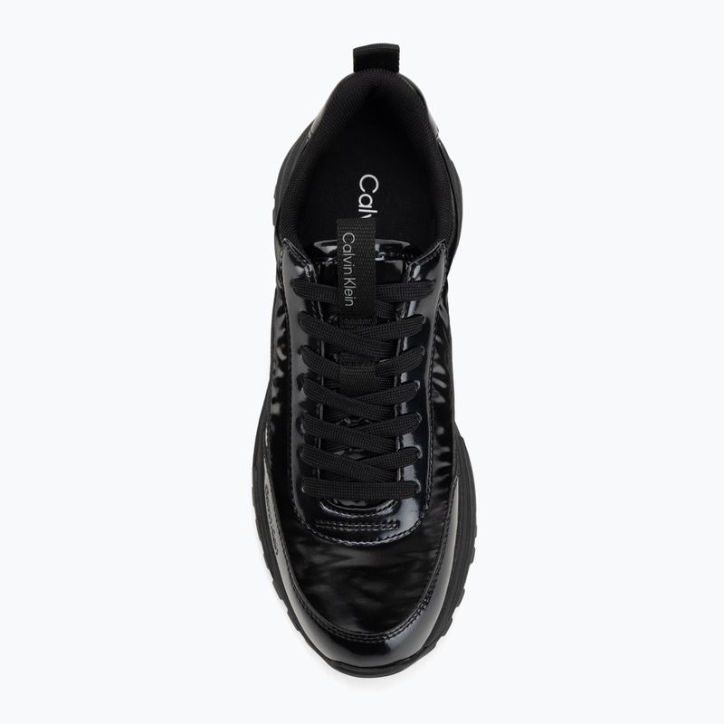 Дамски обувки Calvin Klein YW0YW02043 Hike Runner Lace Up Pearl Nylon triple black 5