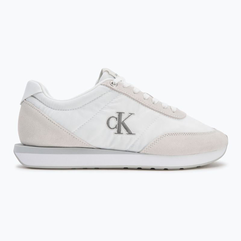 Мъжки обувки Calvin Klein YM0YM01361 Retro Runner Ess Mix Mat triple bright white 2