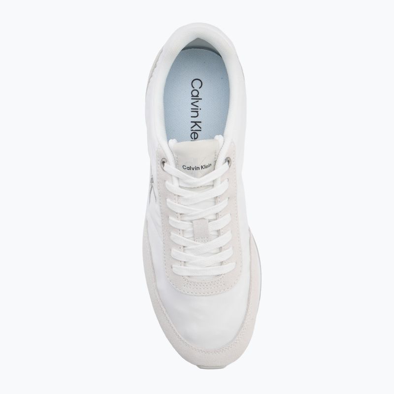 Мъжки обувки Calvin Klein YM0YM01361 Retro Runner Ess Mix Mat triple bright white 5
