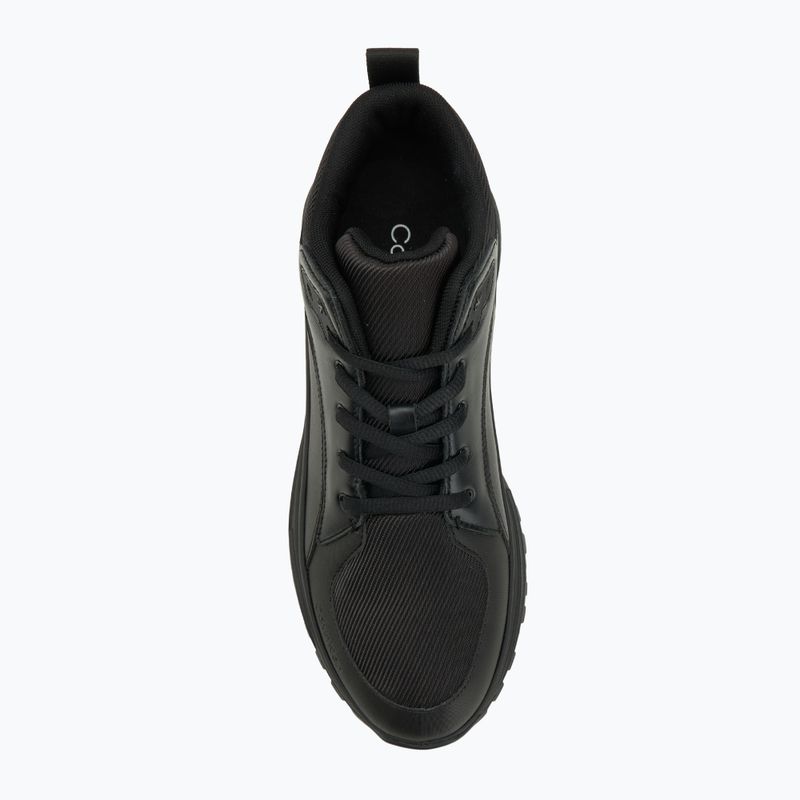 Мъжки обувки Calvin Klein YM0YM01418 Hike Runner Mid Laceup Tech Mix triple black 5