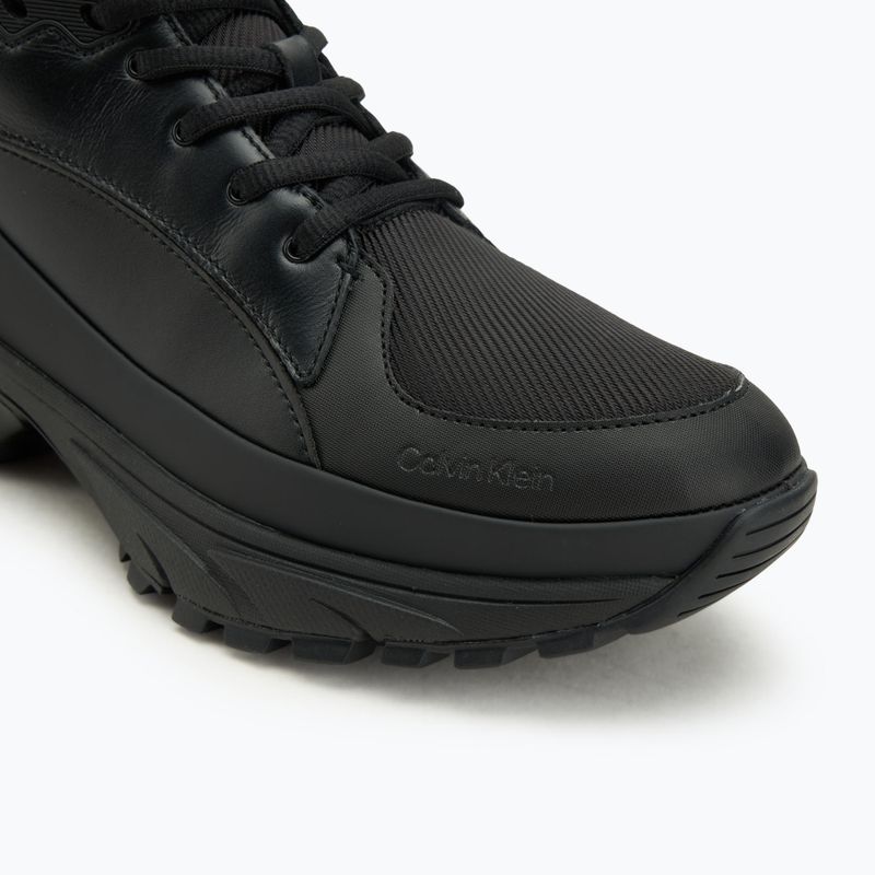 Мъжки обувки Calvin Klein YM0YM01418 Hike Runner Mid Laceup Tech Mix triple black 7