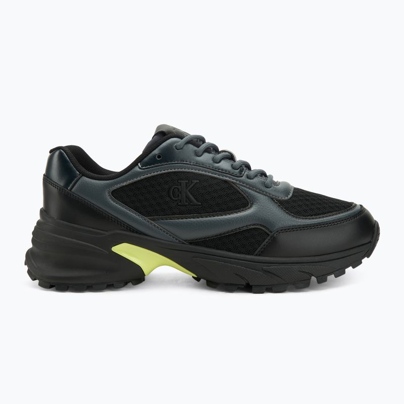 Мъжки обувки Calvin Klein YM0YM01451 Hike Runner Laceup Mesh Mix black/coal/buttercup 2