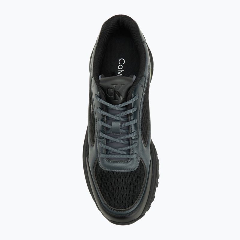 Мъжки обувки Calvin Klein YM0YM01451 Hike Runner Laceup Mesh Mix black/coal/buttercup 5