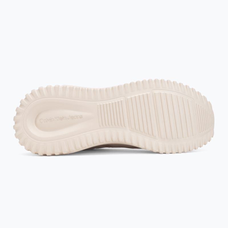 Дамски обувки Calvin Klein YW0YW02016 Eva Runner Lace Up Mat Mix 0GN stony beige/turtle dove/silver 4