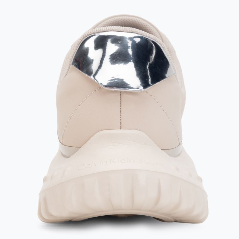 Дамски обувки Calvin Klein YW0YW02016 Eva Runner Lace Up Mat Mix 0GN stony beige/turtle dove/silver 6
